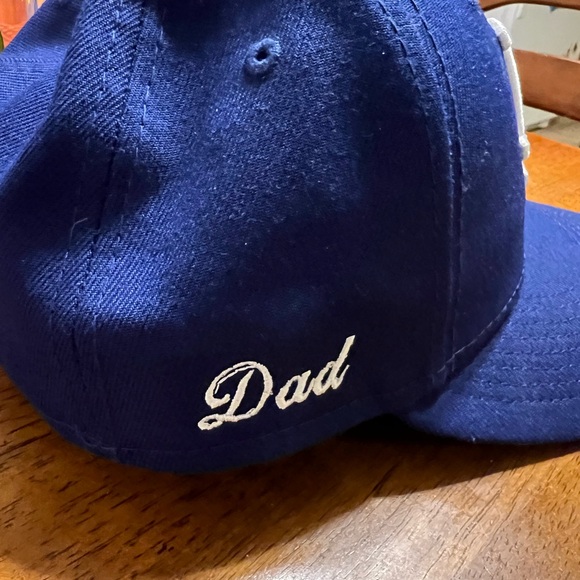 NWO stickers Dodgers Dad Fitted Hat 7 1/8 - Picture 4 of 4